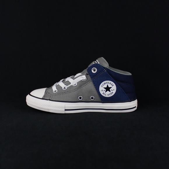 Converse Other - Converse Grey Navy All Star Kids Size 3